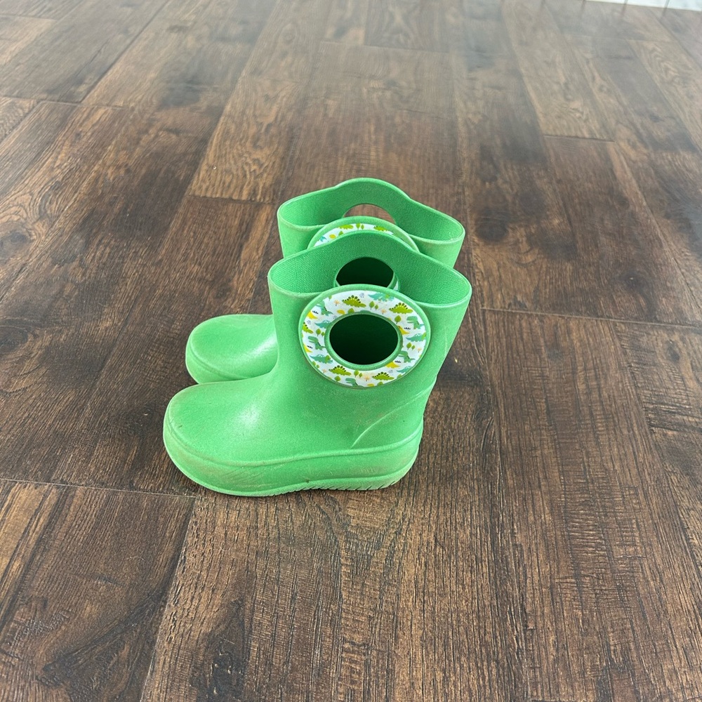 Okabashi Green Rain & Snow Boots Waterproof Design